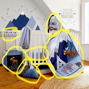 Levtex Trail Mix bedding set and decor